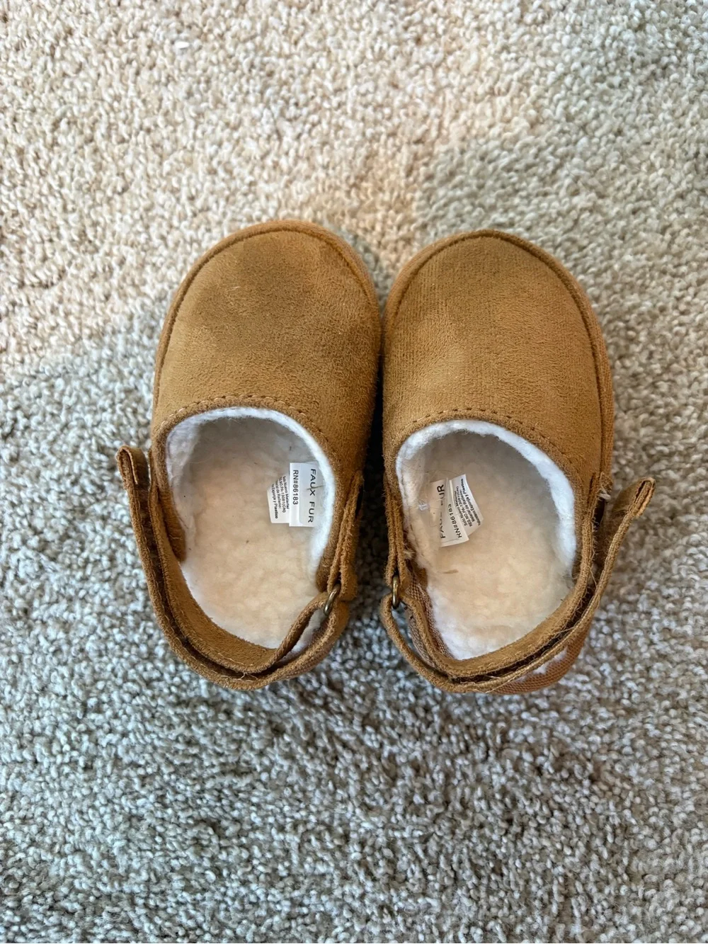 Toddler Fleece-Lined Moccasin Slippers